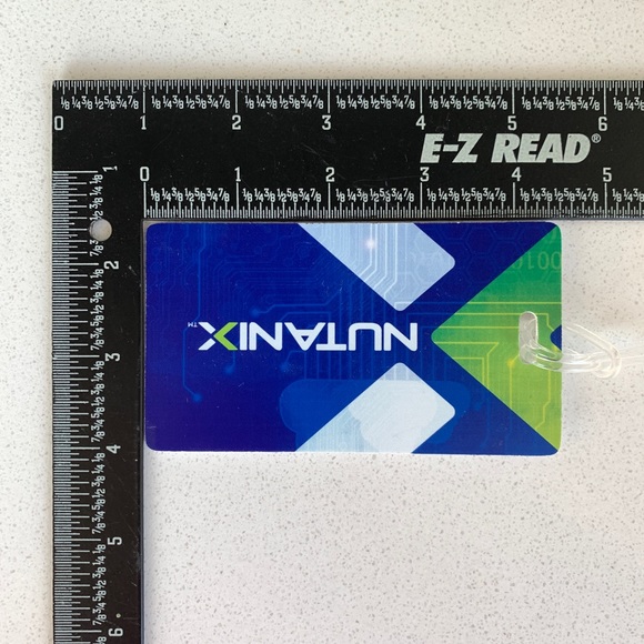 [Free If You Bundle $10+] Luggage Tag With Adhesive To Laminate A Business Card - Picture 3 of 3